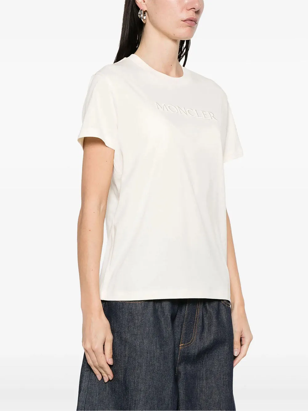 Embroidered Logo T-Shirt sold by Wanan Luxury product image thumbnail 4