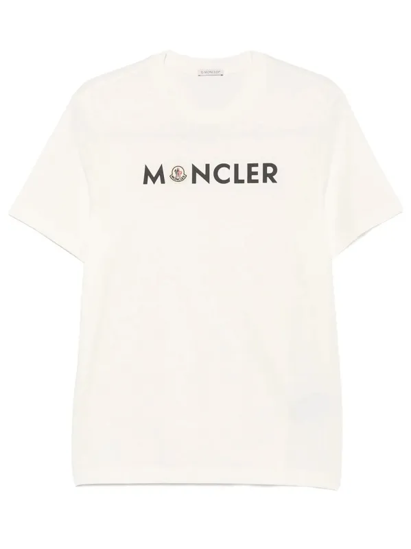 Logo Cotton T-Shirt made by Moncler