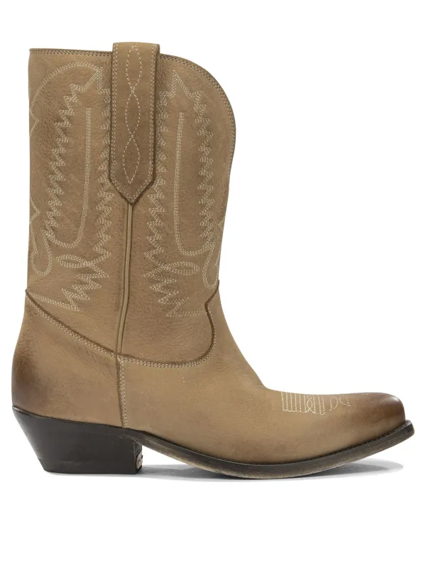 Wish Star Boots And Ankle Boots Beige made by Golden Goose