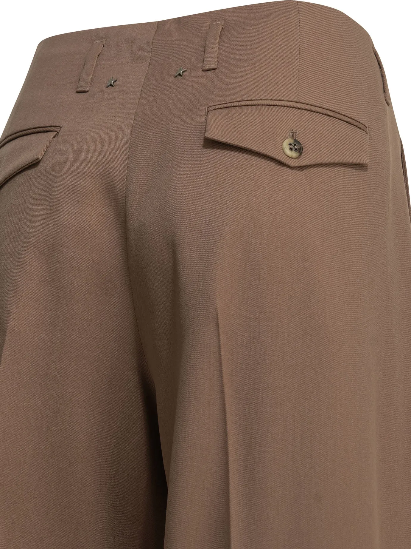 Tailored Pants Made Of Virgin Wool Trousers Pink sold by Wanan Luxury product image thumbnail 4