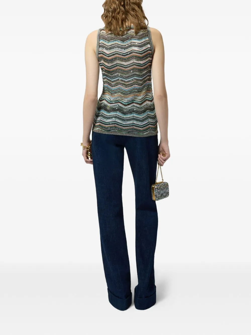 Zig Zag Motiv Top sold by Wanan Luxury product image thumbnail 4