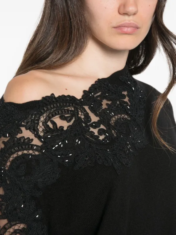 Cashmere Crewneck Sweater made by Ermanno Scervino
