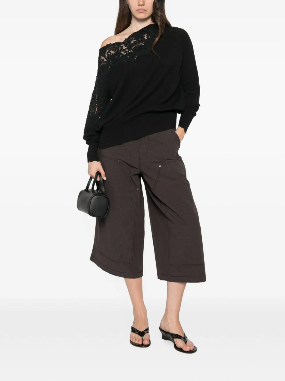 Cashmere Crewneck Sweater sold by Wanan Luxury product image thumbnail 2
