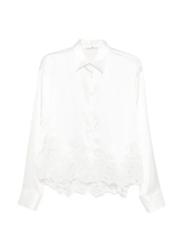 Shirts White made by Ermanno Scervino