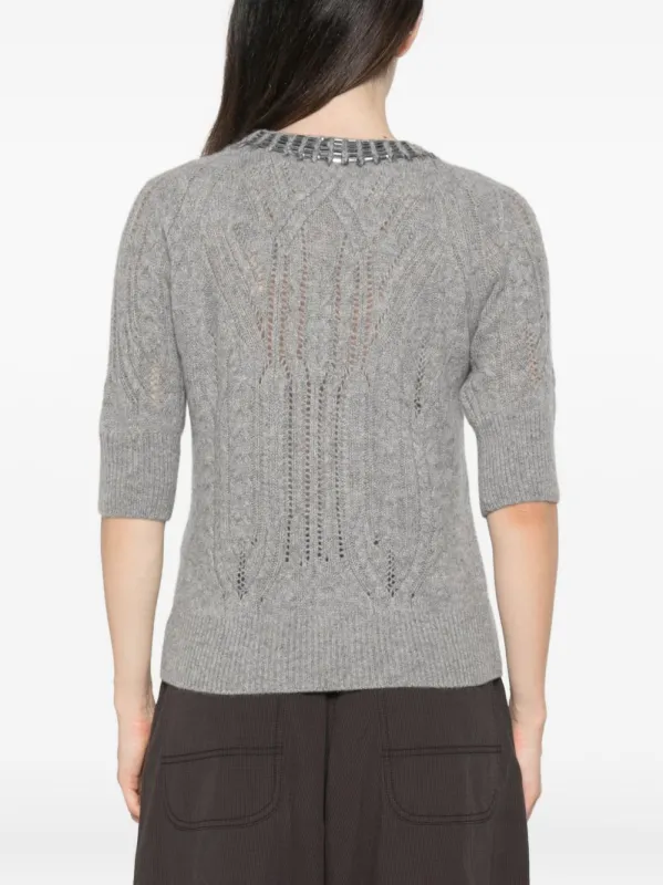 Cashmere Crewneck Sweater made by Ermanno Scervino