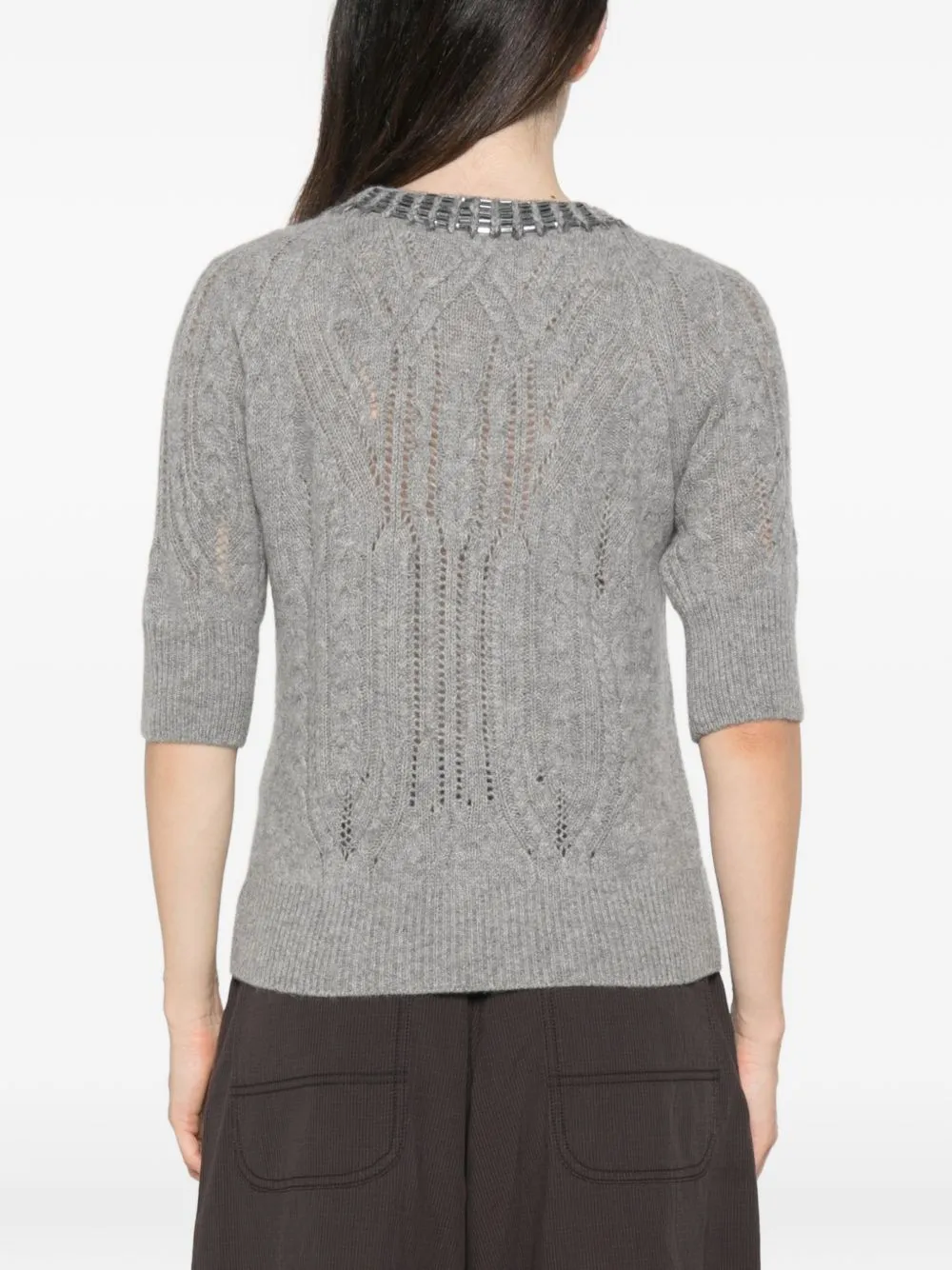 Cashmere Crewneck Sweater sold by Wanan Luxury