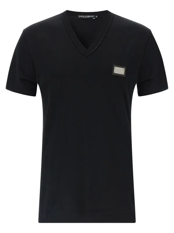 Logo T-Shirt Black made by Dolce & Gabanna