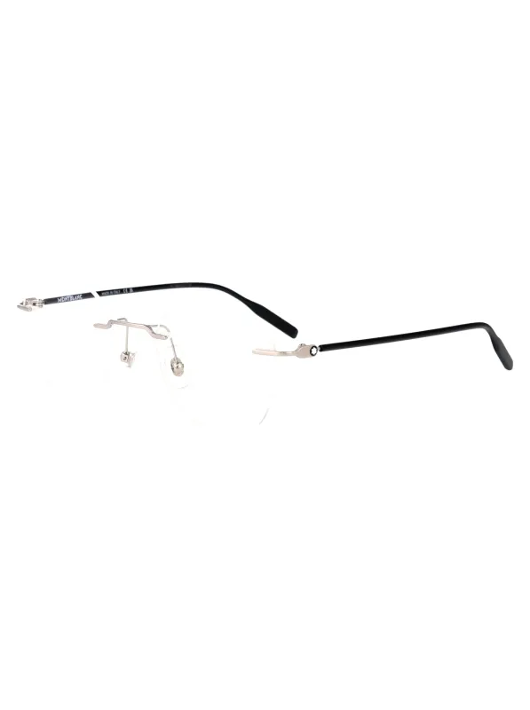 MB0471O Rimless Optical made by Mont Blanc