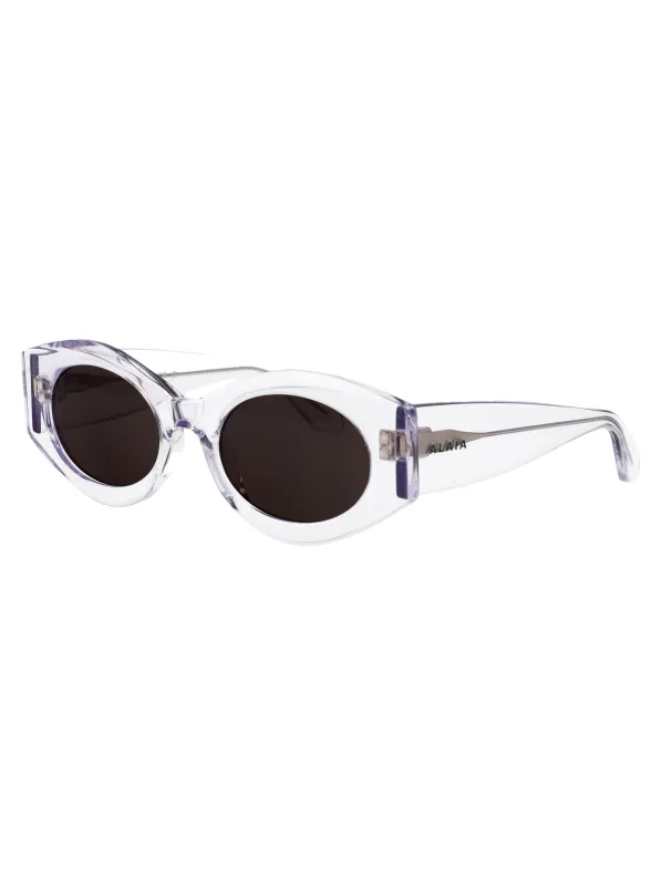 AA0080S Geometrical Sunglasses made by Alaia
