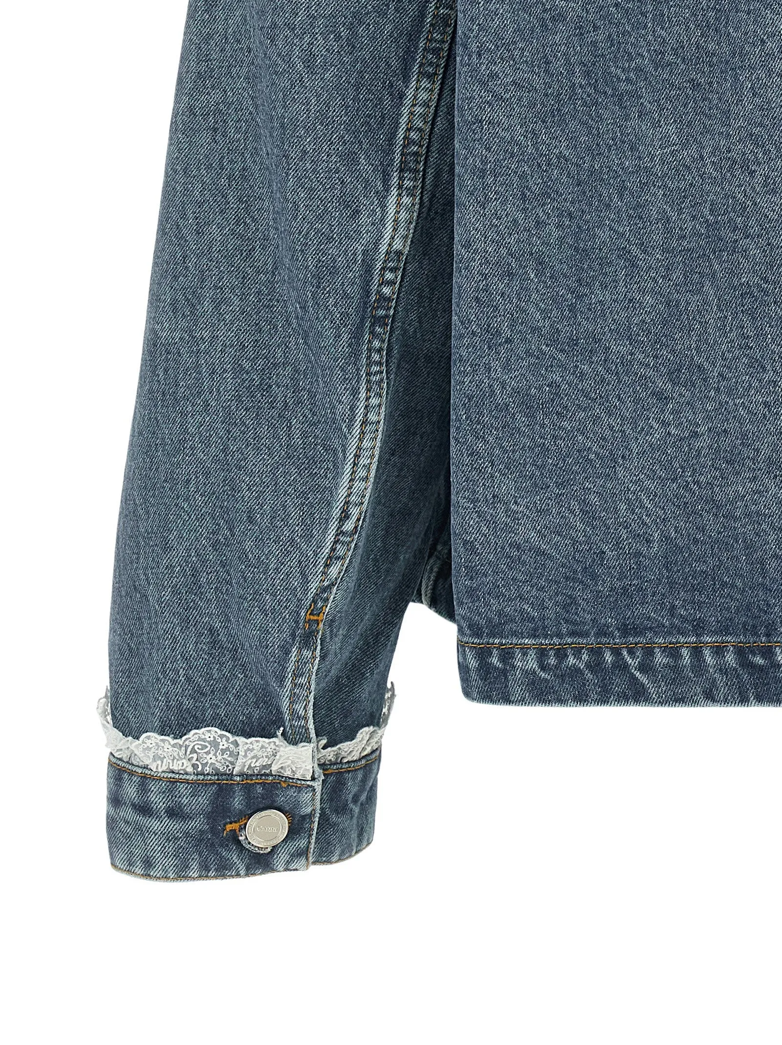 Denim And Lace Jacket Blue sold by Wanan Luxury product image thumbnail 4
