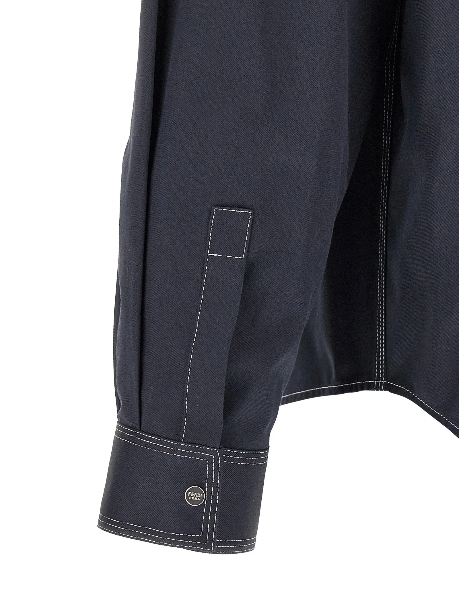 Ff Selleria Shirt And Blouse Blue sold by Wanan Luxury product image thumbnail 4