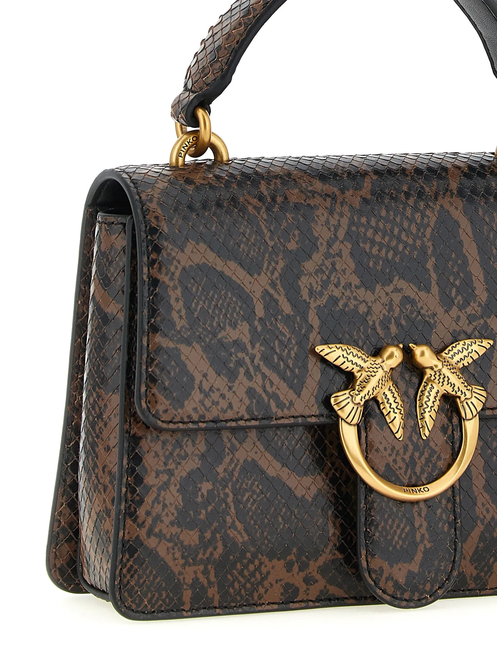 Mini Love One Light Hand Bags Brown sold by Wanan Luxury product image thumbnail 3