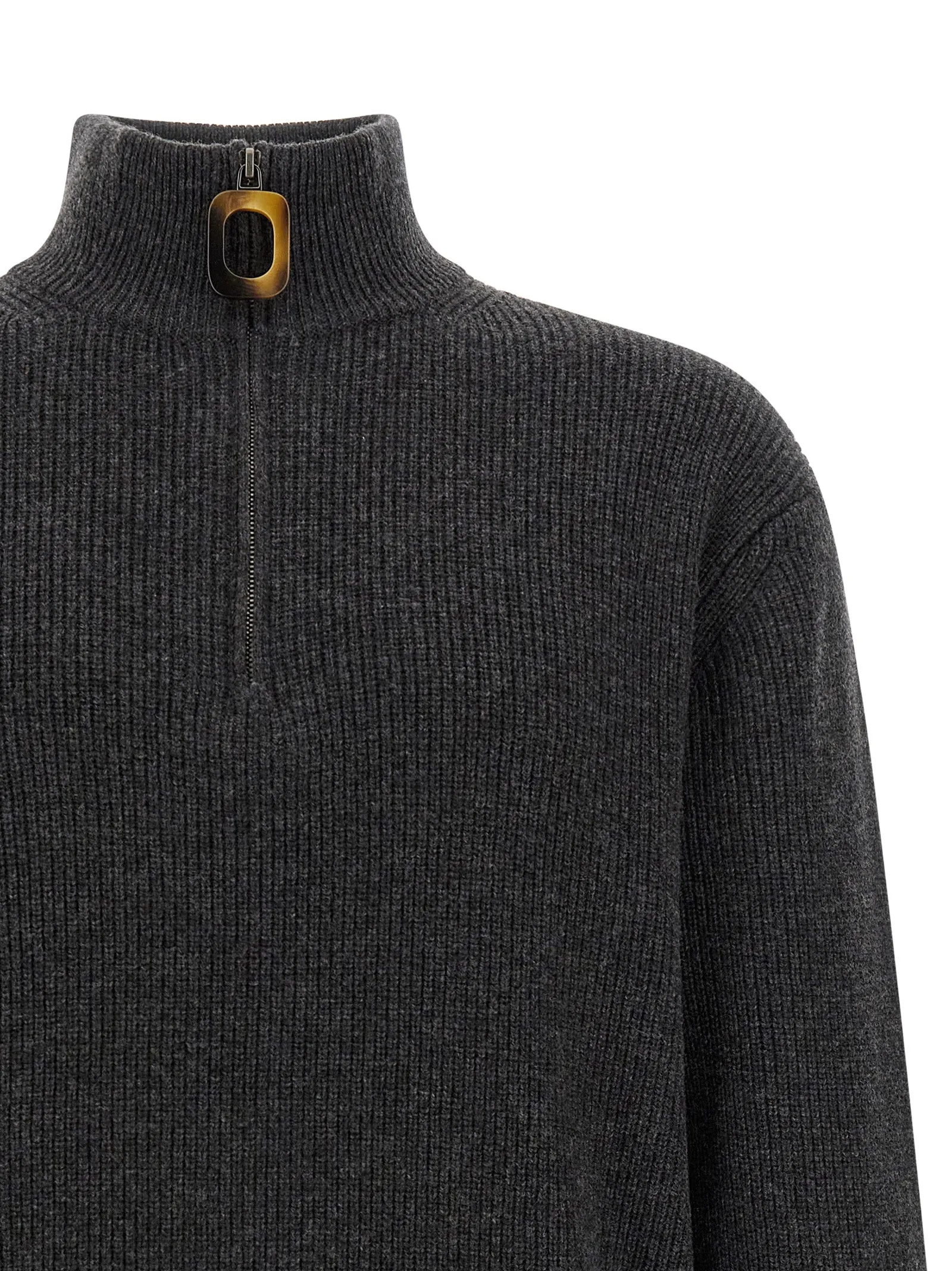 Half-Zip Sweater Gray sold by Wanan Luxury product image thumbnail 3