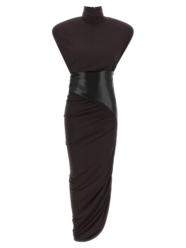 Ursula Dresses Bordeaux made by The Andamane