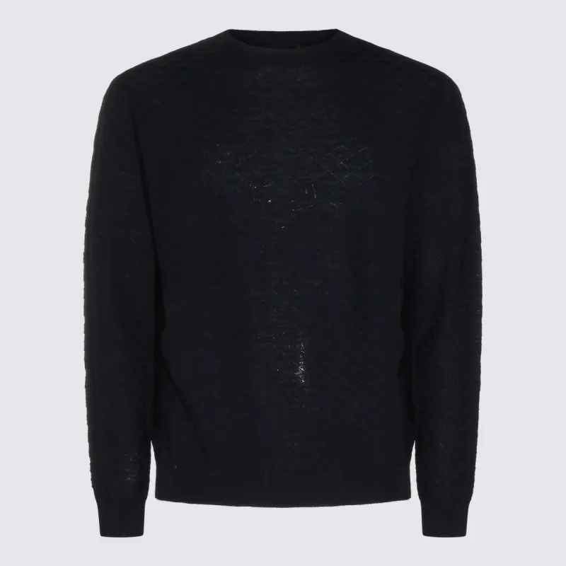 Sweaters Navy made by Giorgio Armani