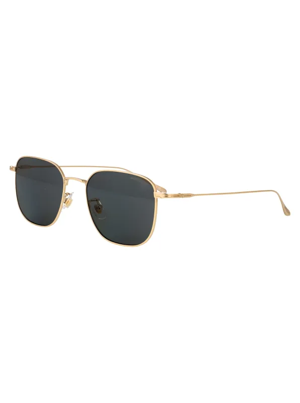 MB0477SA Round Sunglasses made by Mont Blanc