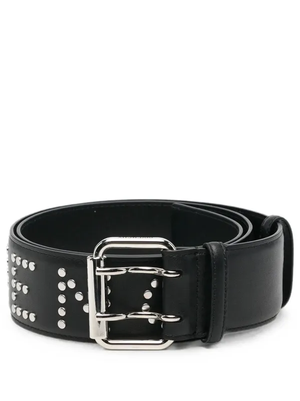 Leather Belt With Studs made by Givenchy