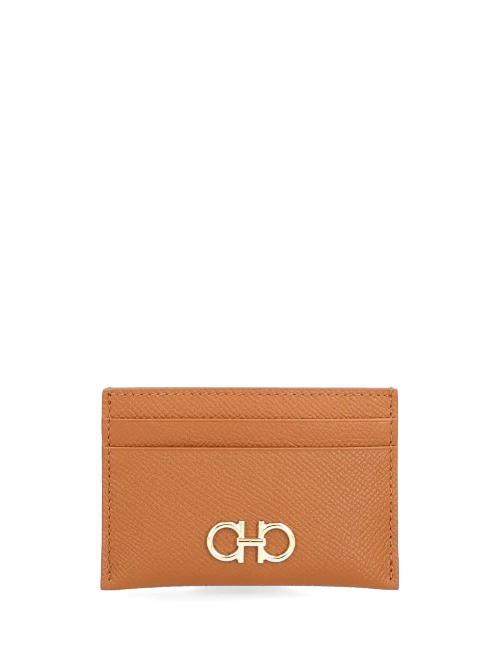 Gancini Credit Card Holder Wallets Brown sold by Wanan Luxury