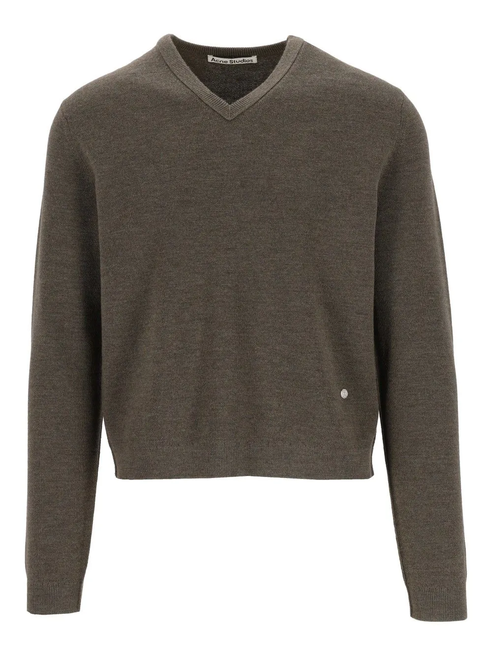 Merino Wool Sweater Knitwear Grey sold by Wanan Luxury