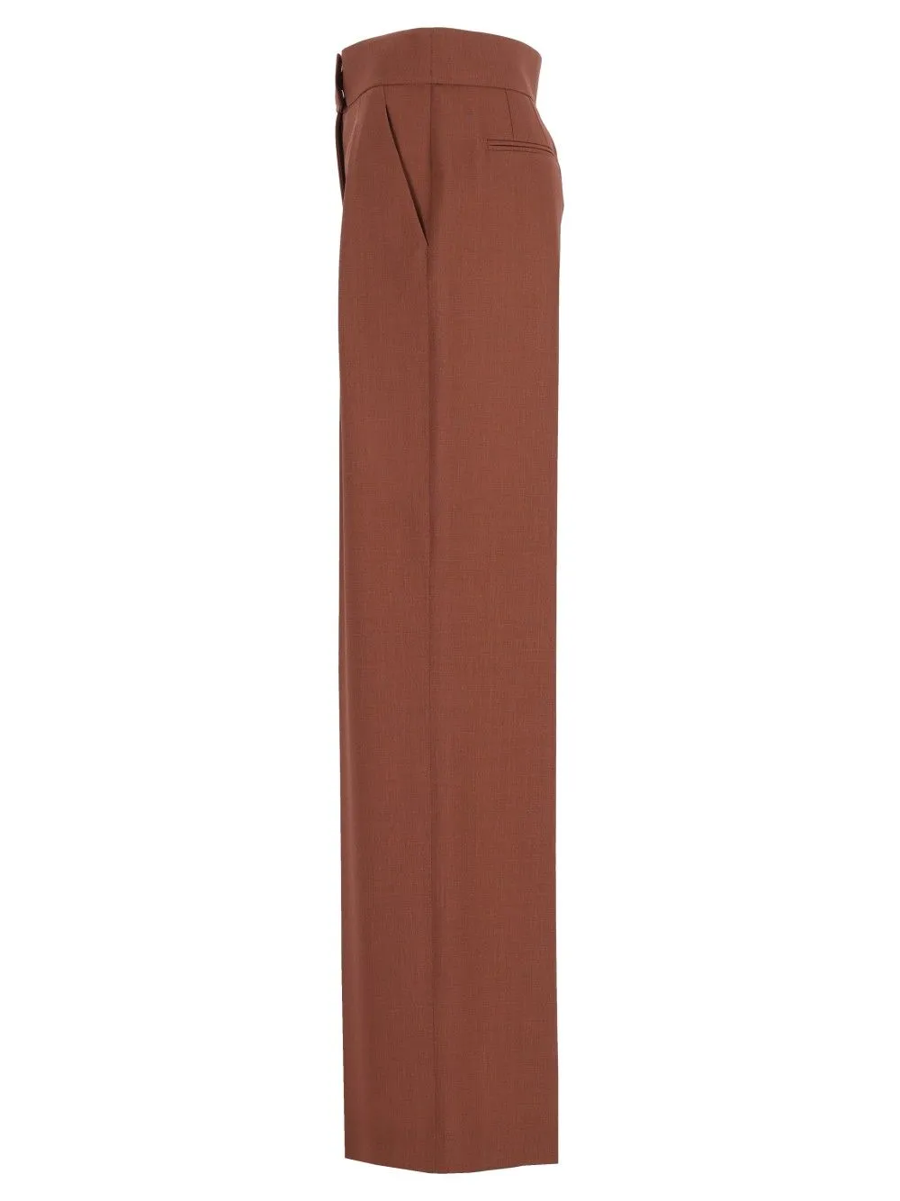 In Functional Suiting Trousers Brown sold by Wanan Luxury product image thumbnail 3