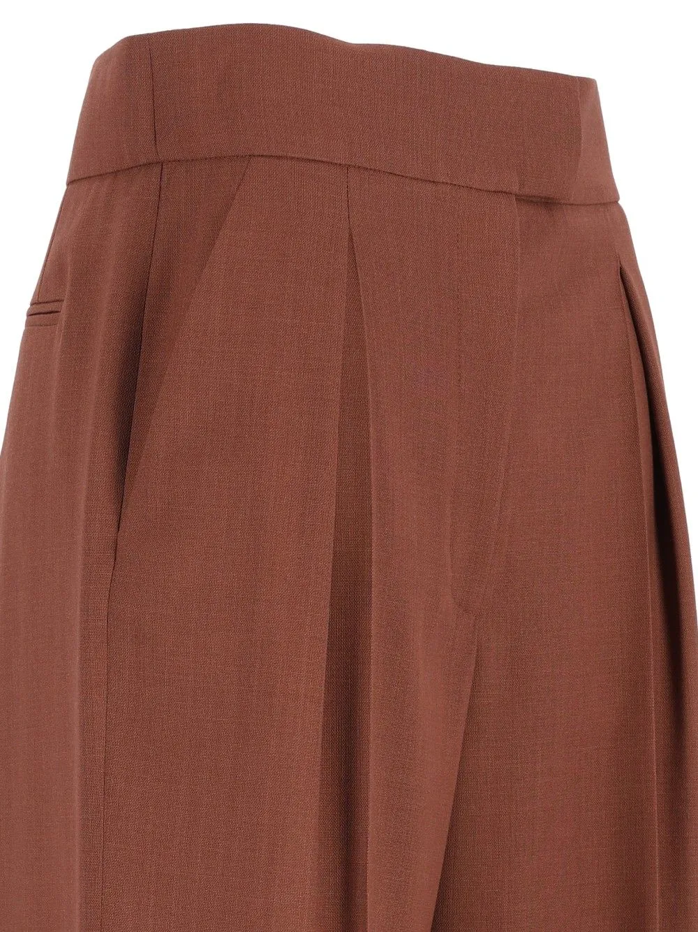 In Functional Suiting Trousers Brown sold by Wanan Luxury product image thumbnail 4