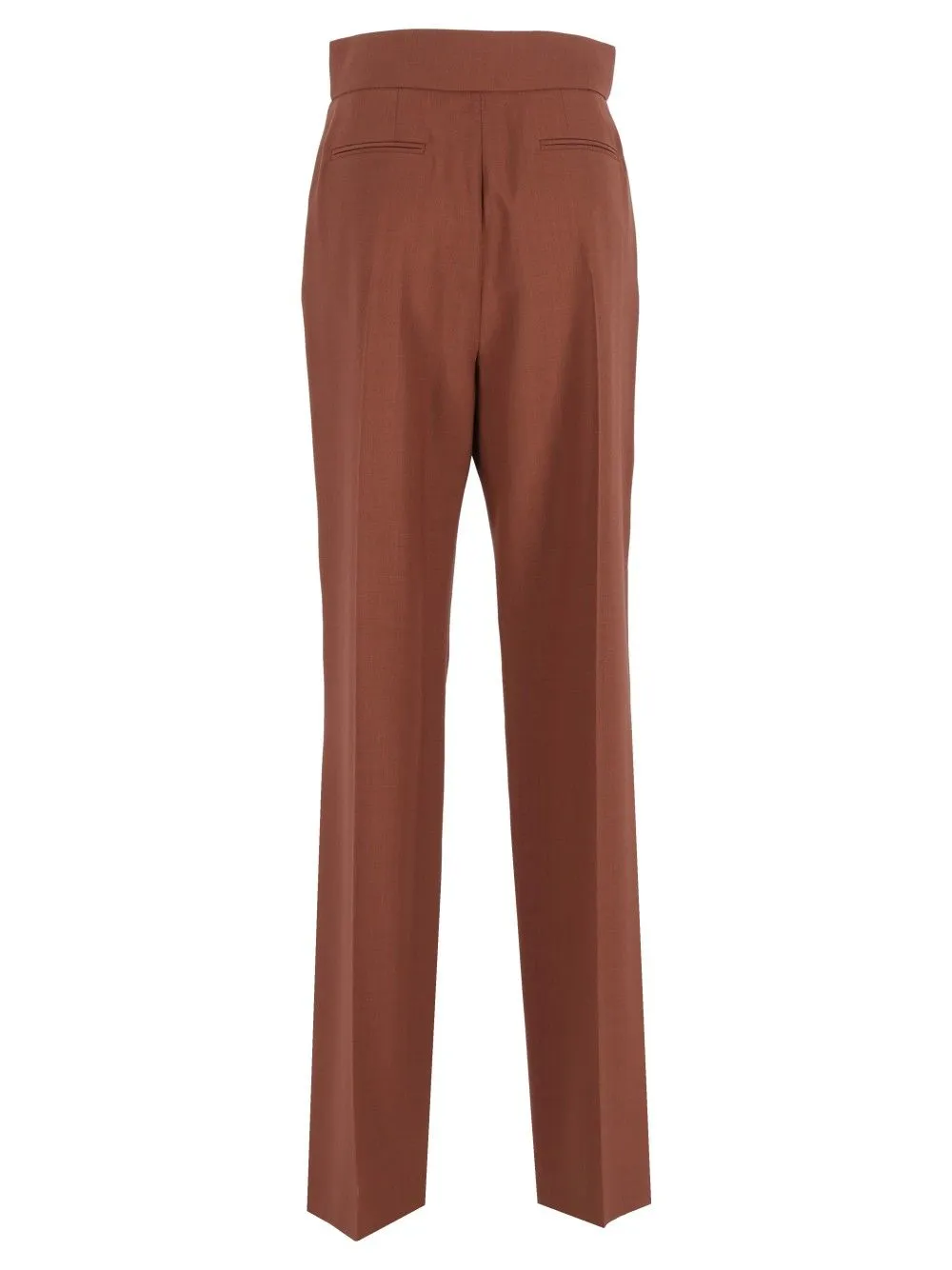 In Functional Suiting Trousers Brown sold by Wanan Luxury product image thumbnail 2