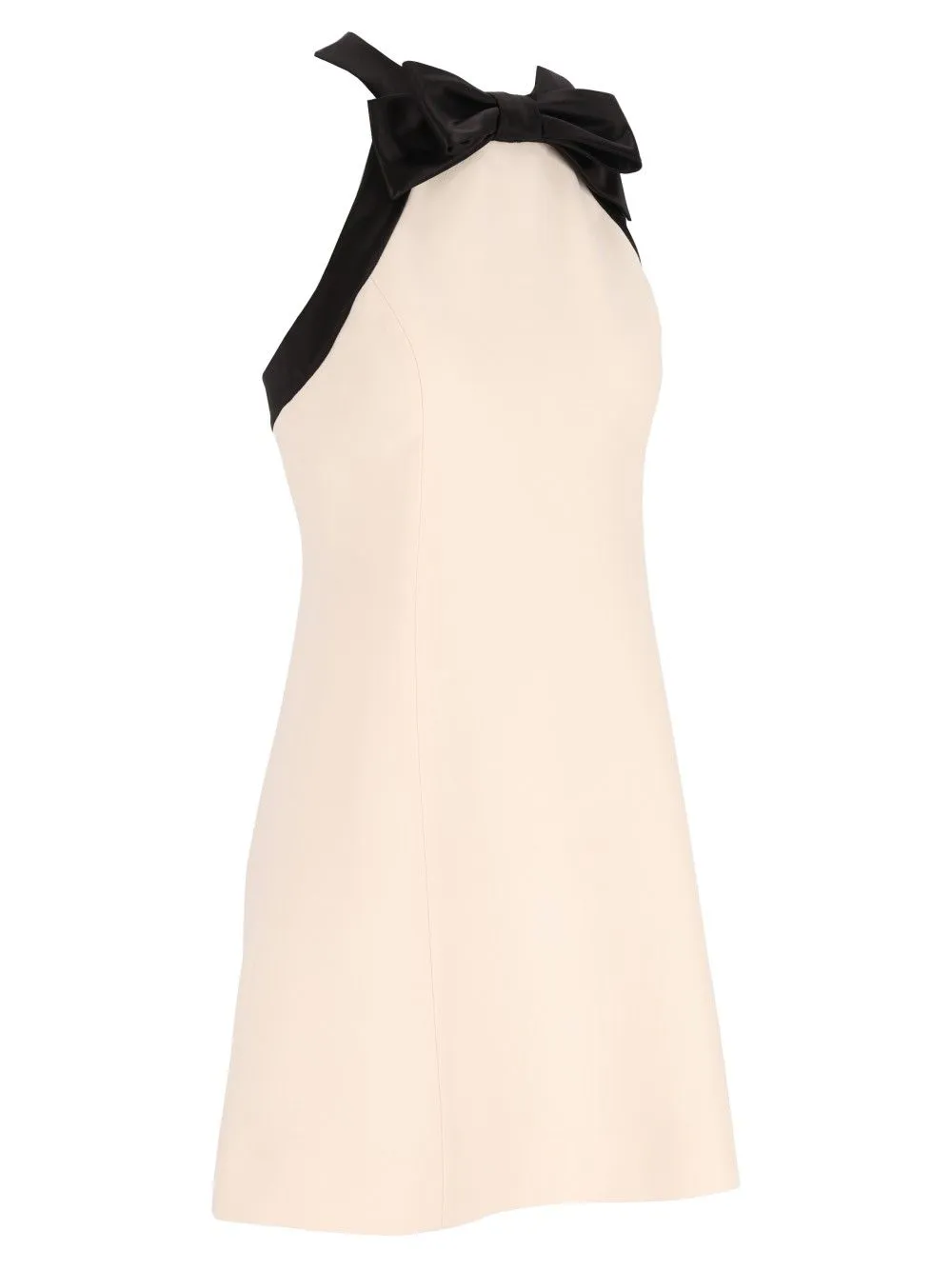 Short Crepe Couture Dress White sold by Wanan Luxury product image thumbnail 3