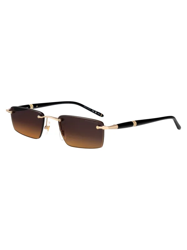 MB0484S Rimless Sunglasses made by Mont Blanc