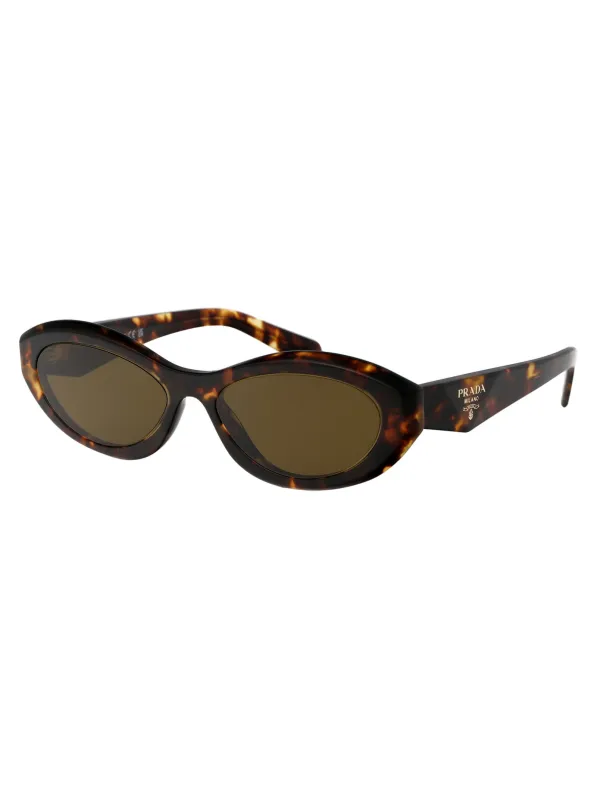 0PR 26ZS Geometrical Sunglasses made by Prada