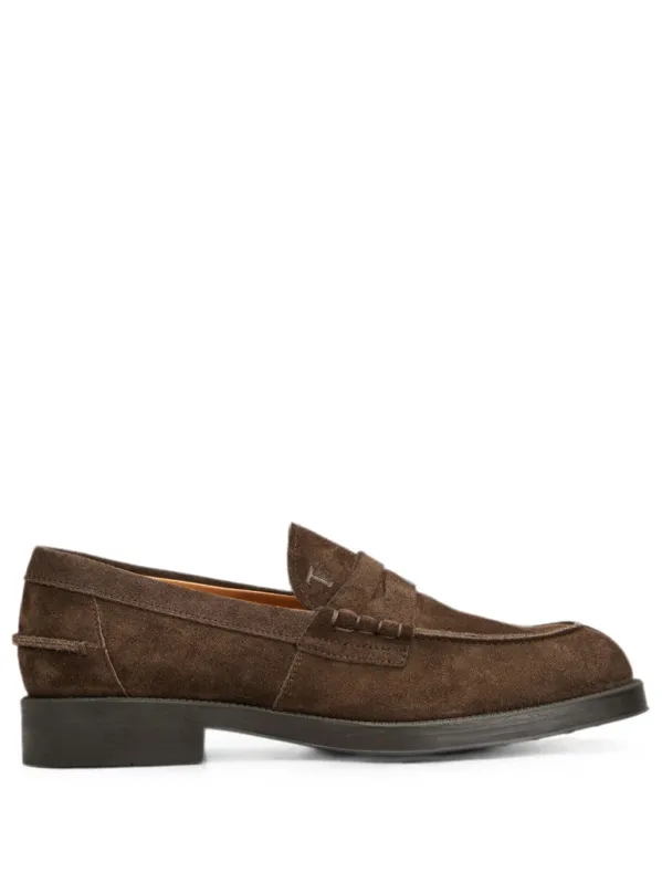 Suede Penny Loafers made by Tod's