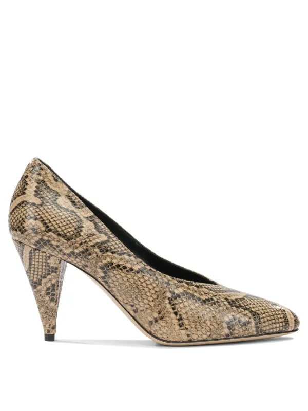 Heeled Shoes Beige made by Casadei
