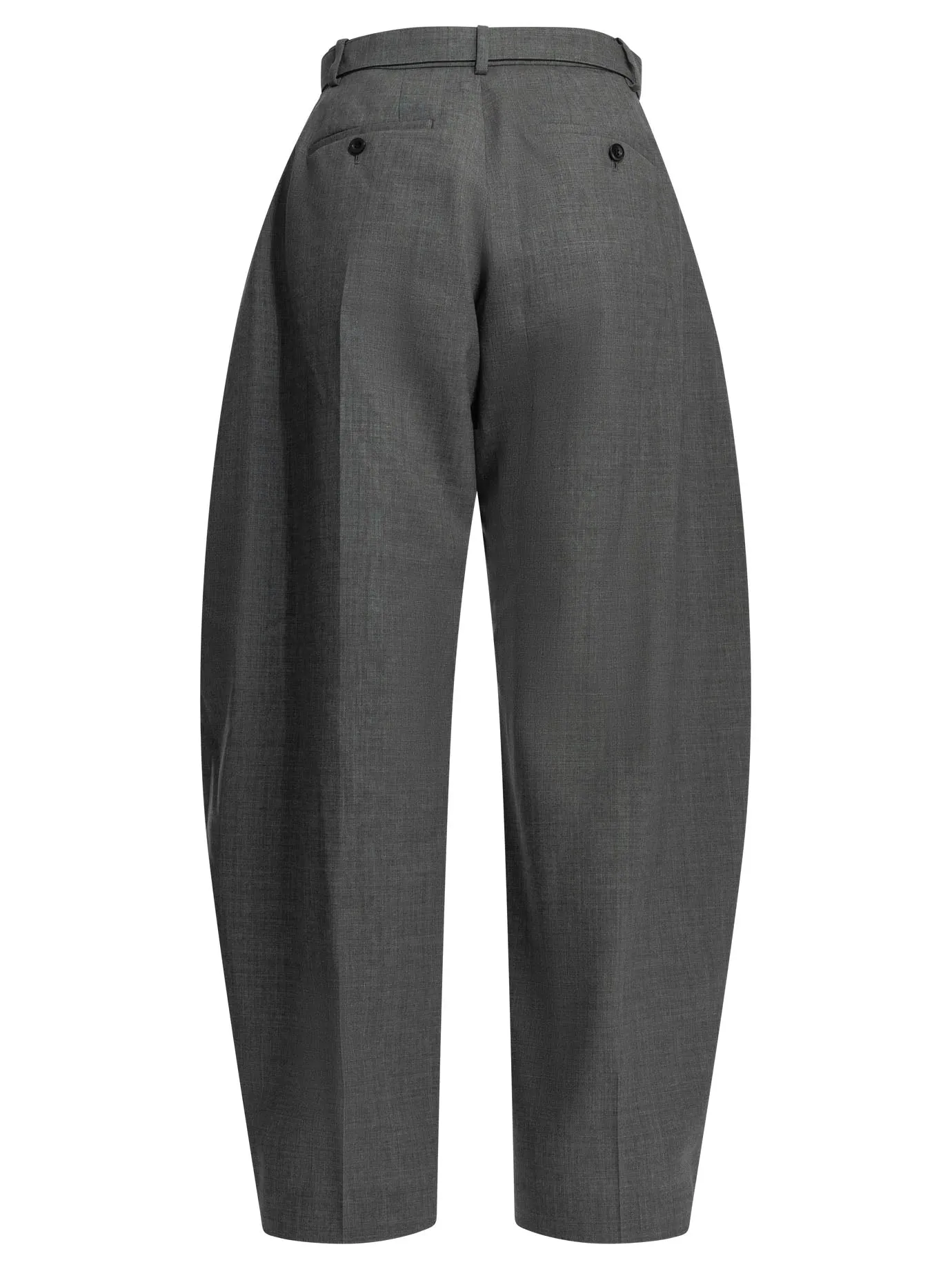 Tailored Wool Pants Trousers Grey sold by Wanan Luxury product image thumbnail 2