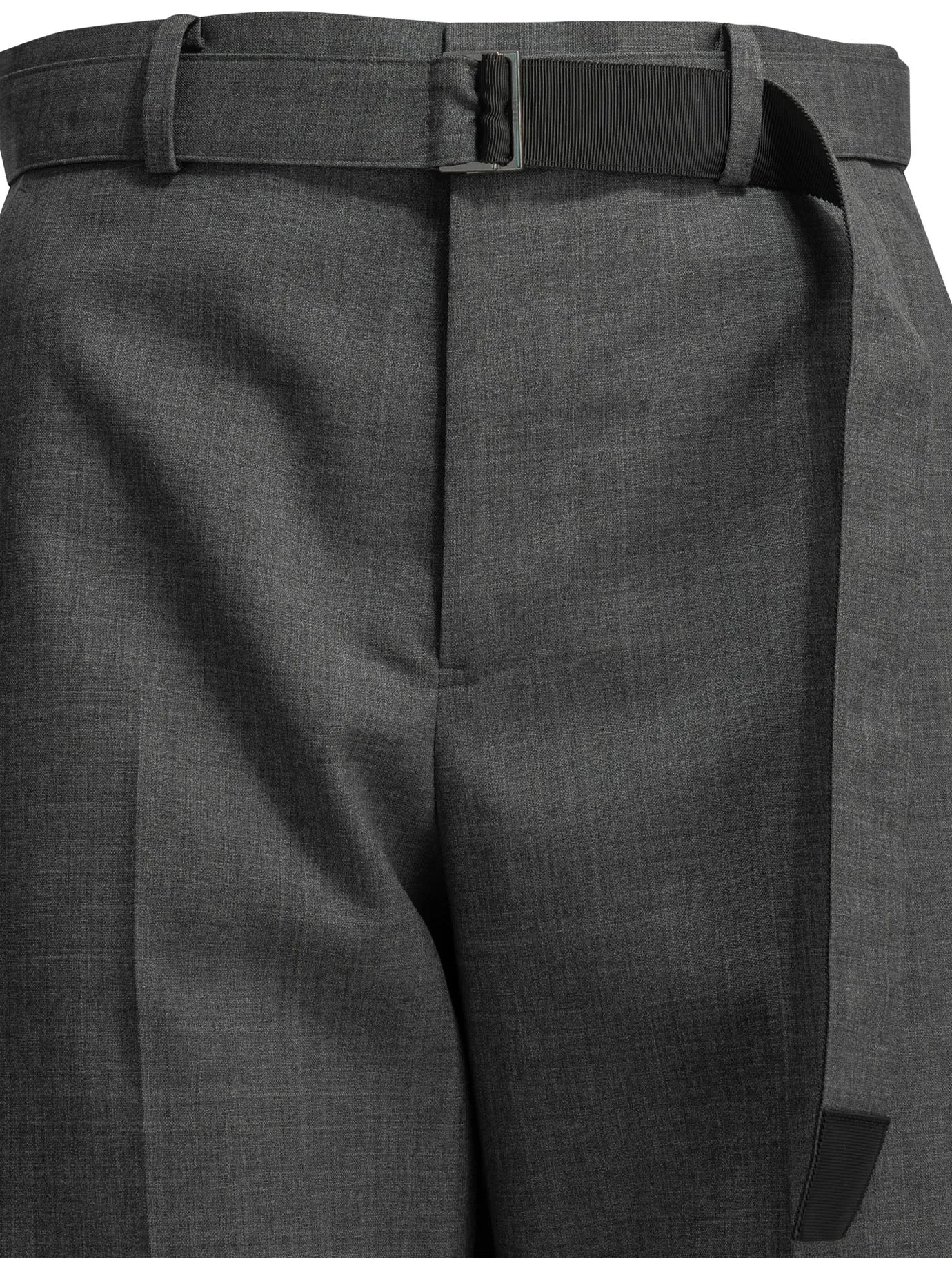 Tailored Wool Pants Trousers Grey sold by Wanan Luxury product image thumbnail 3