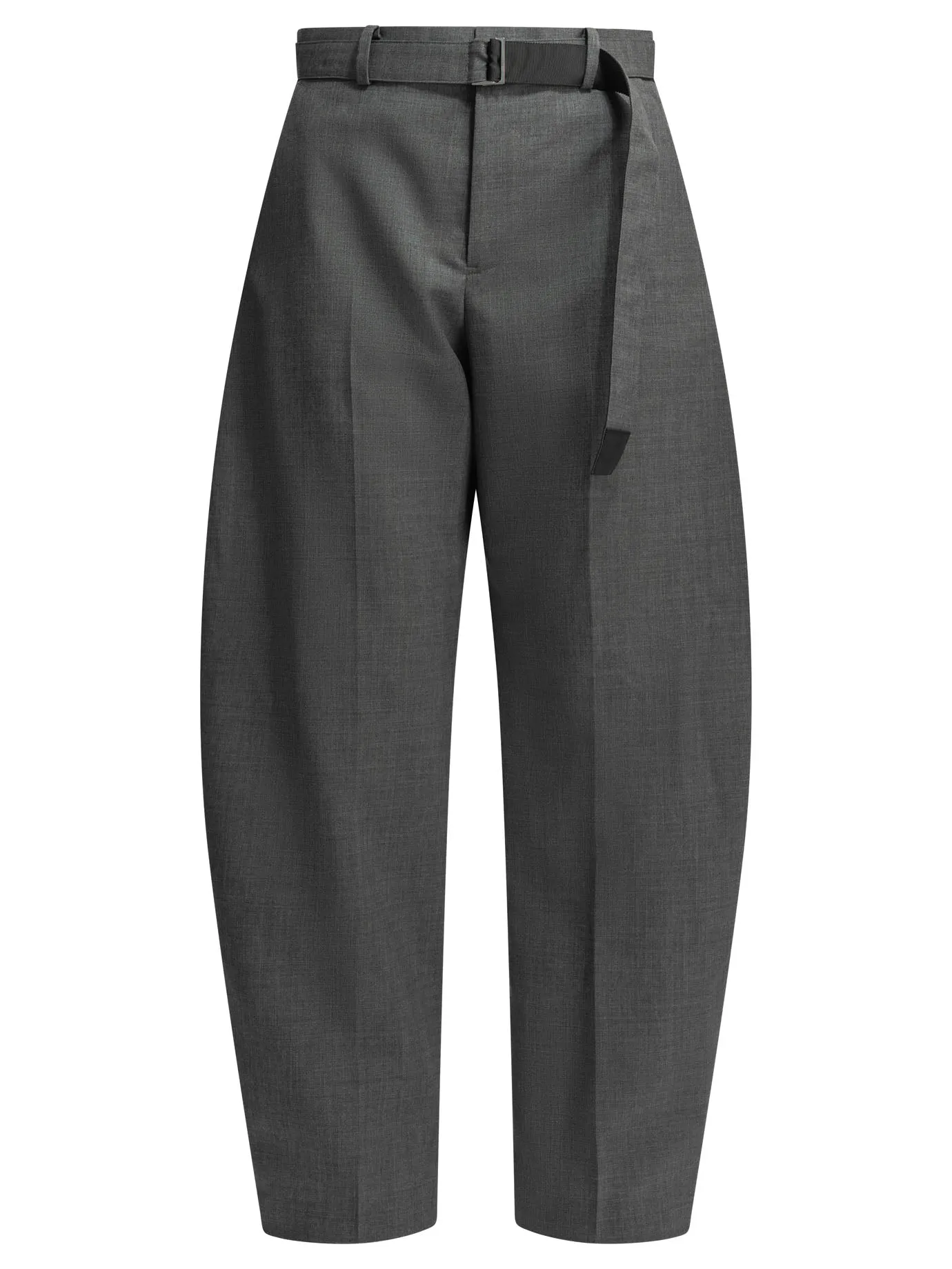 Tailored Wool Pants Trousers Grey sold by Wanan Luxury