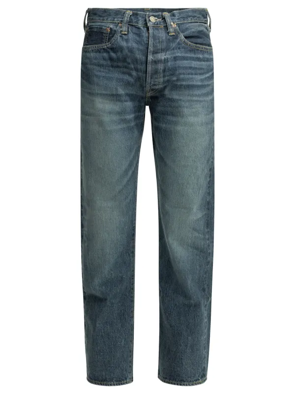 1947 Five Pocket Jeans Blue made by Sugar Cane