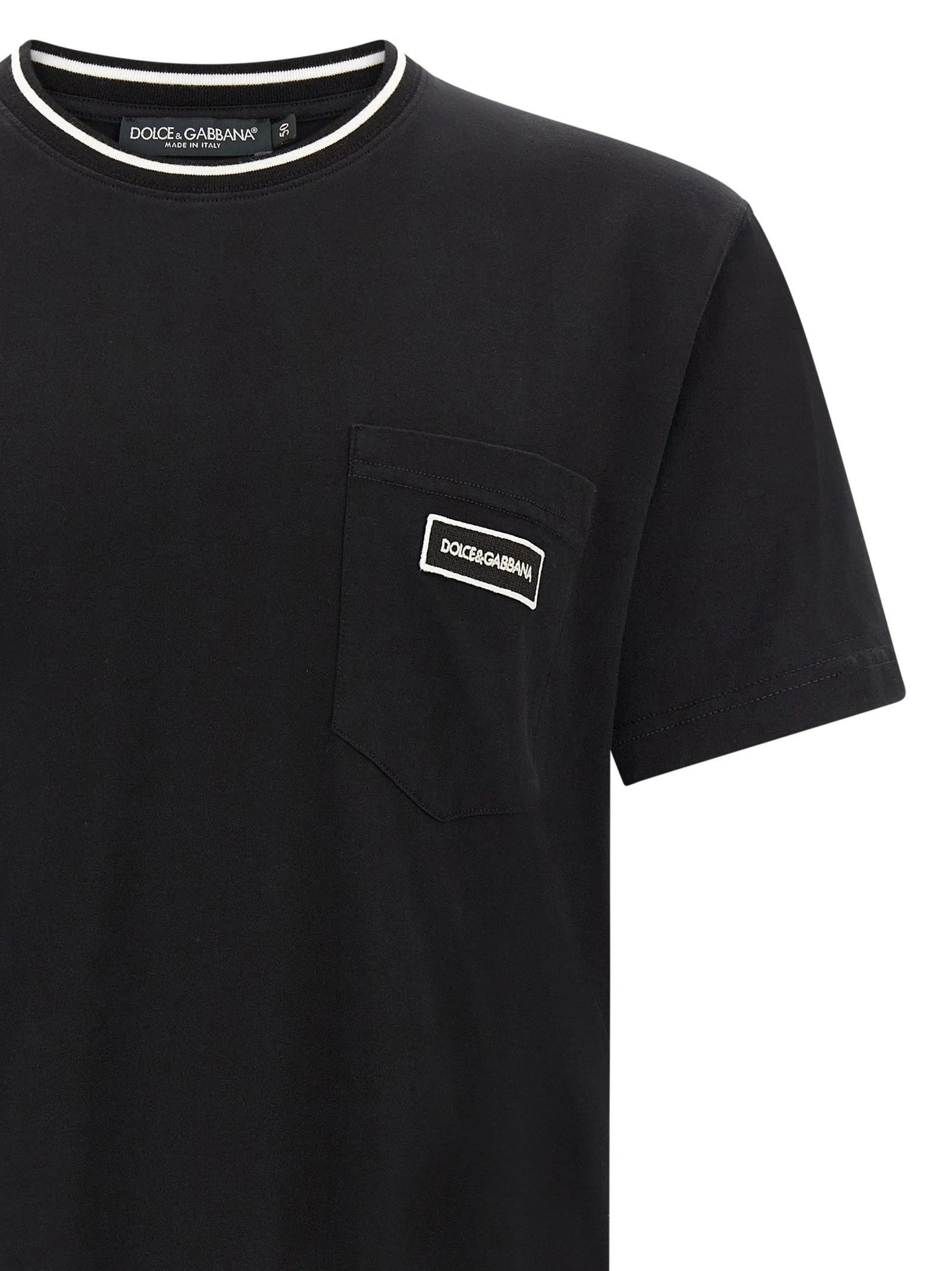 Logo Pocket T-Shirt Black sold by Wanan Luxury product image thumbnail 3
