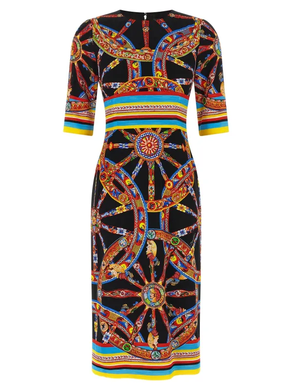 Carretto Dresses Multicolor made by Dolce & Gabanna