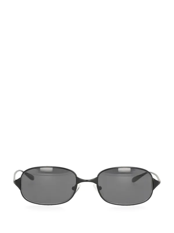 Metal Sun Glasses Black made by Alexander McQueen
