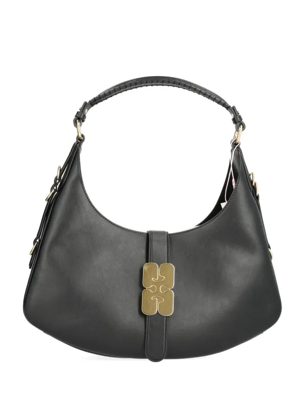 Kat Small Bag Shoulder Bags Black made by Ganni