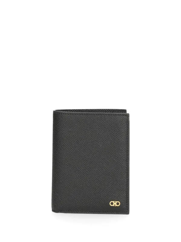 Mini Gancini Wallet Black made by Salvatore Ferragamo