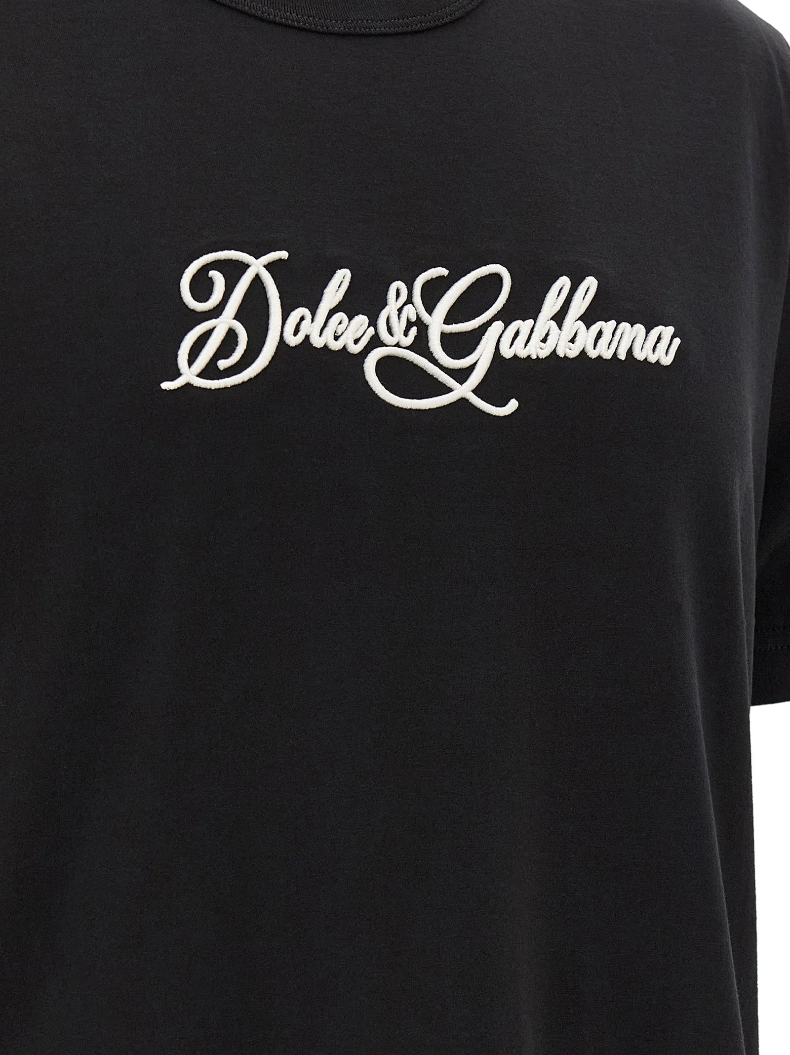 Logo Embroidery T-Shirt Black sold by Wanan Luxury product image thumbnail 4