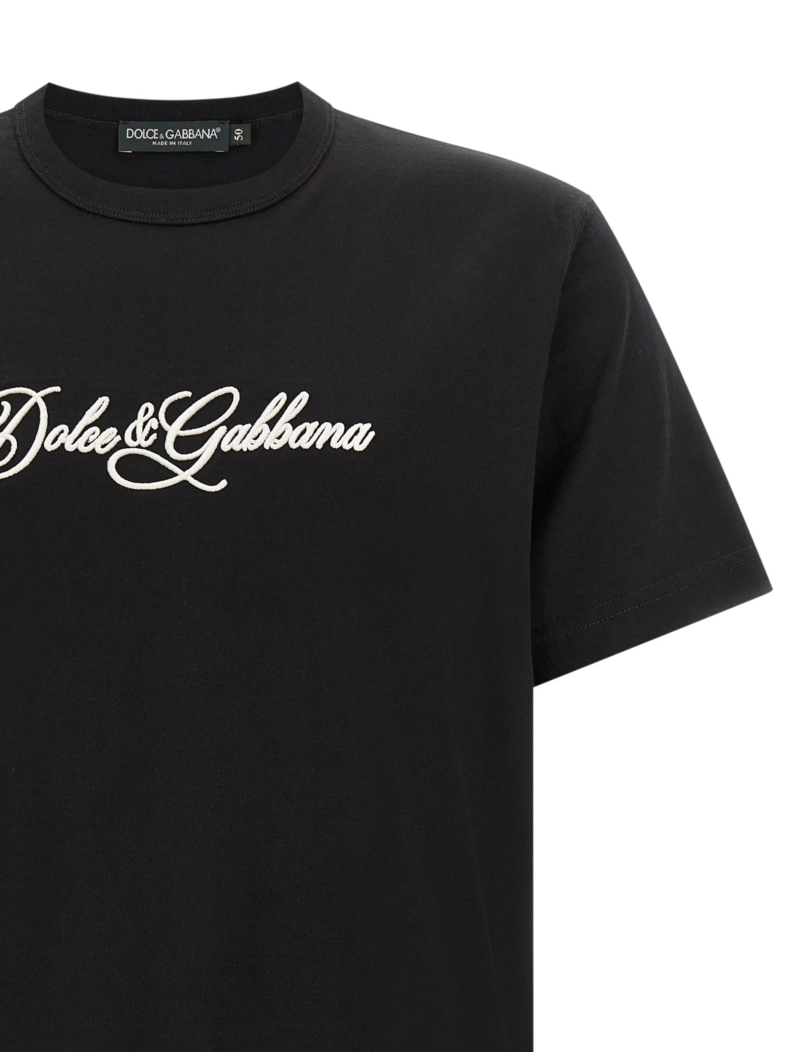 Logo Embroidery T-Shirt Black sold by Wanan Luxury product image thumbnail 3