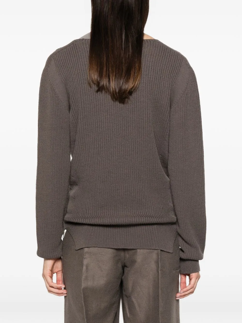 Wool V-Necked Sweater sold by Wanan Luxury product image thumbnail 5