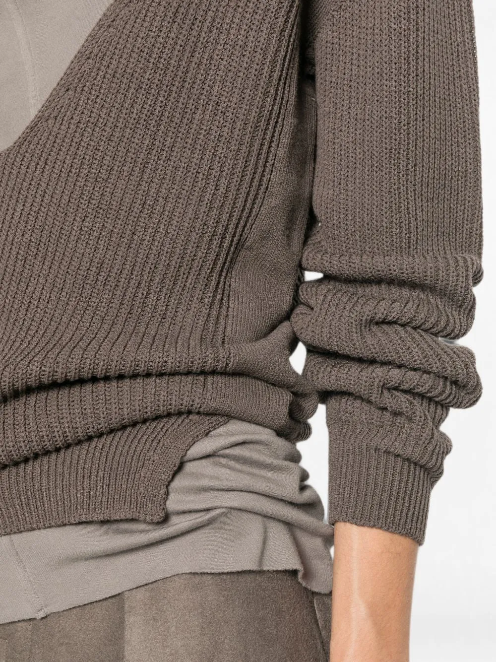 Wool V-Necked Sweater sold by Wanan Luxury product image thumbnail 3