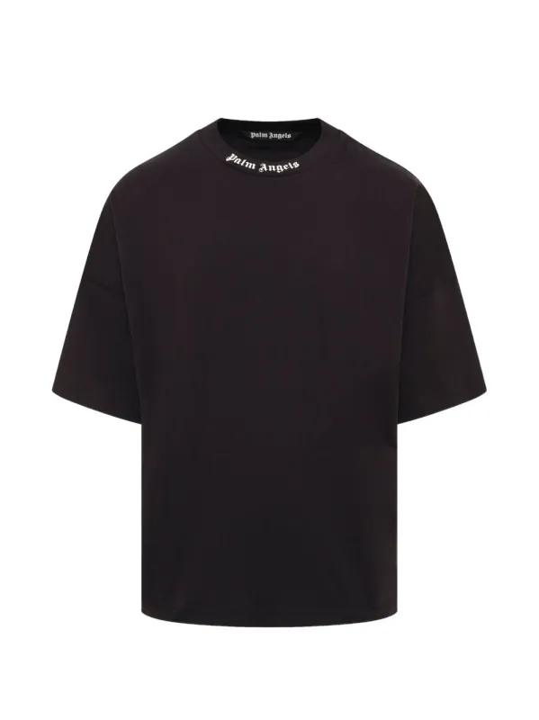 Logo Cotton T-Shirt made by Palm Angels