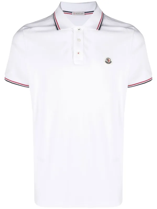 Logo Cotton Polo Shirt made by Moncler