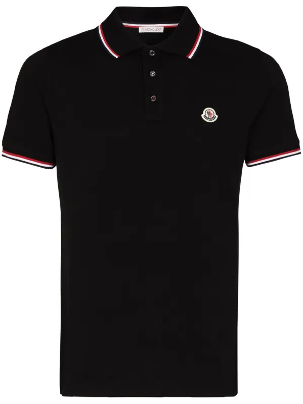 Logo Cotton Polo Shirt made by Moncler
