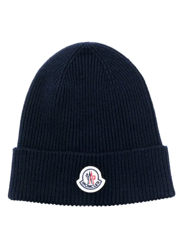 Logo Wool Beanie made by Moncler