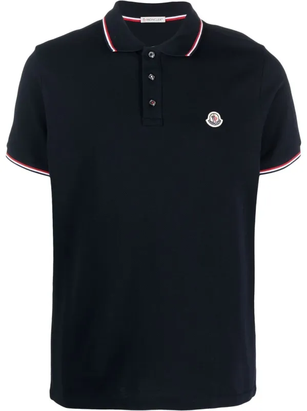 Logo Cotton Polo Shirt made by Moncler