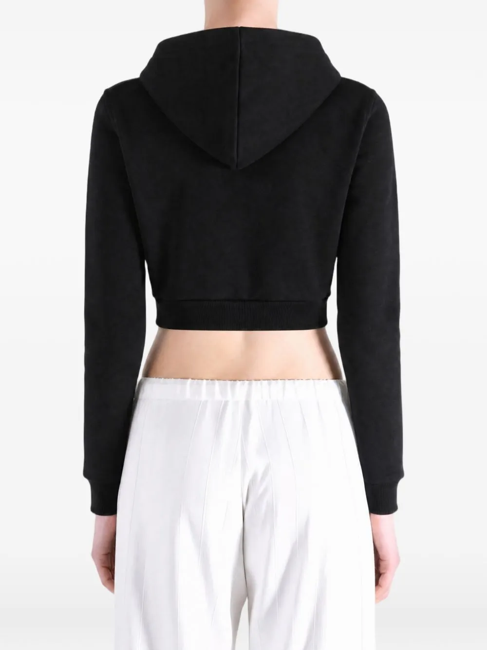 Cotton Cropped Sweatshirt sold by Wanan Luxury product image thumbnail 2